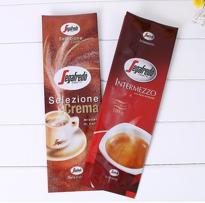 Customized Printing Food Grade Coffee Plastic Packaging Bag With Valve Zipper