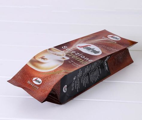 Customized Printing Food Grade Coffee Plastic Packaging Bag With Valve Zipper