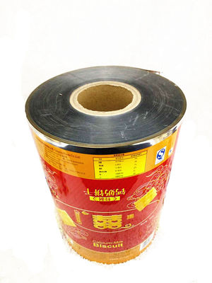 Custom Printed Factory Food Grade Metalized Laminated Roll Stock Film For Biscuit Potato Chips Patatas Fritas