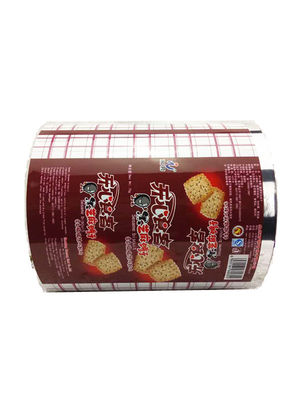 Custom Printed Factory Food Grade Metalized Laminated Roll Stock Film For Biscuit Potato Chips Patatas Fritas