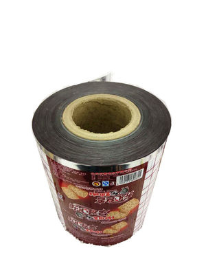 Custom Printed Factory Food Grade Metalized Laminated Roll Stock Film For Biscuit Potato Chips Patatas Fritas