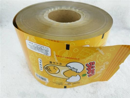 China Manufacturer Food Packing Material Custom Printed Transparent Bopp Plastic Rolls Film For Croissant